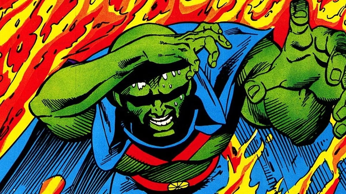 ۱۰ ضعف عجیب ابرقهرمانان که باور نمیکنید واقعاً وجود دارند | موبوگیم 5 martian manhunter fire
