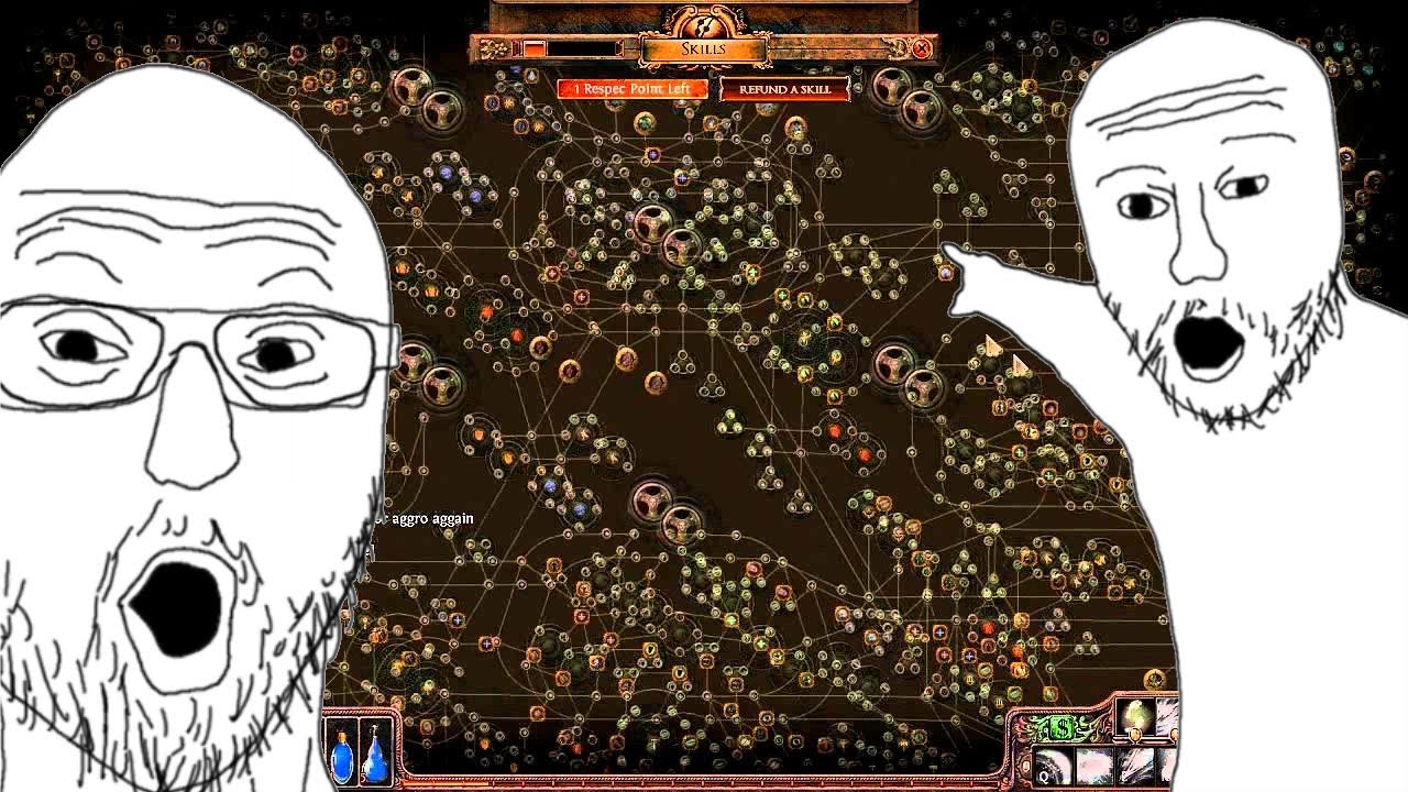 skill tree meme