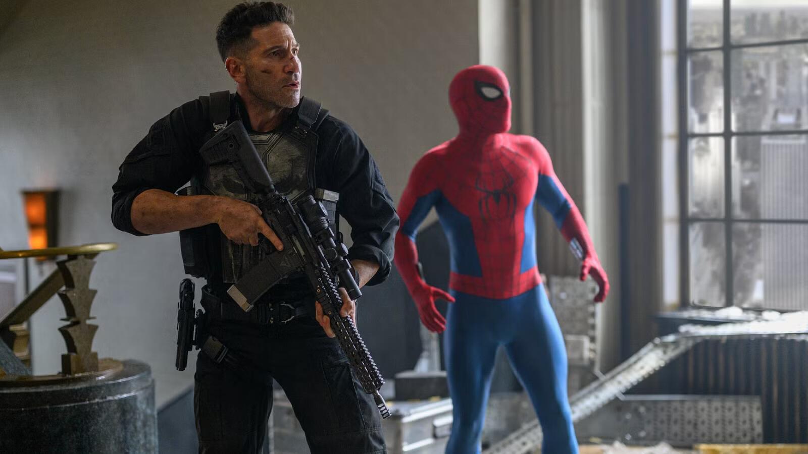 the punisher and spider man in brand new day Spider man Brand New Day