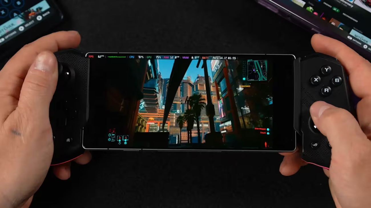 اجرای بازیهای استیم روی اندروید با DroidDeck؛ بازی Cyberpunk 2077 با نرخ ۶۰ فریم بر ثانیه اجرا شد | گیمفا