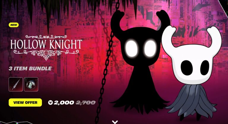 1rs6zt1r35uh1 باندل Hollow Knight در Fortnite از خود بازی گرانتر است! | گیمفا