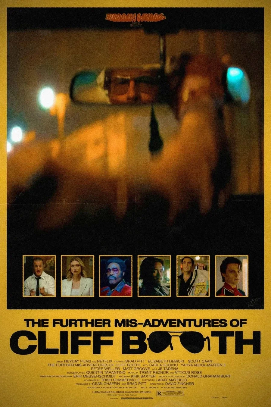 اولین پوستر The Further Mis-Adventures of Cliff Booth با کارگردانی دیوید فینچر منتشر شد | موبوگیم
