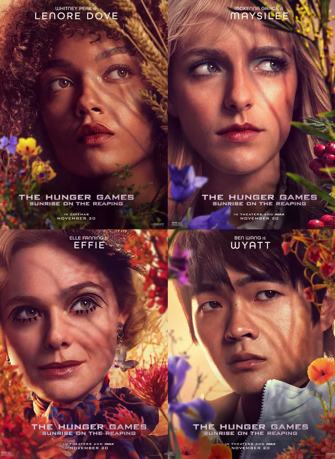 Hurzleww4aafge2 1 پوسترهای شخصیتهای فیلم The Hunger Games: Sunrise on the Reaping منتشر شد | موبوگیم