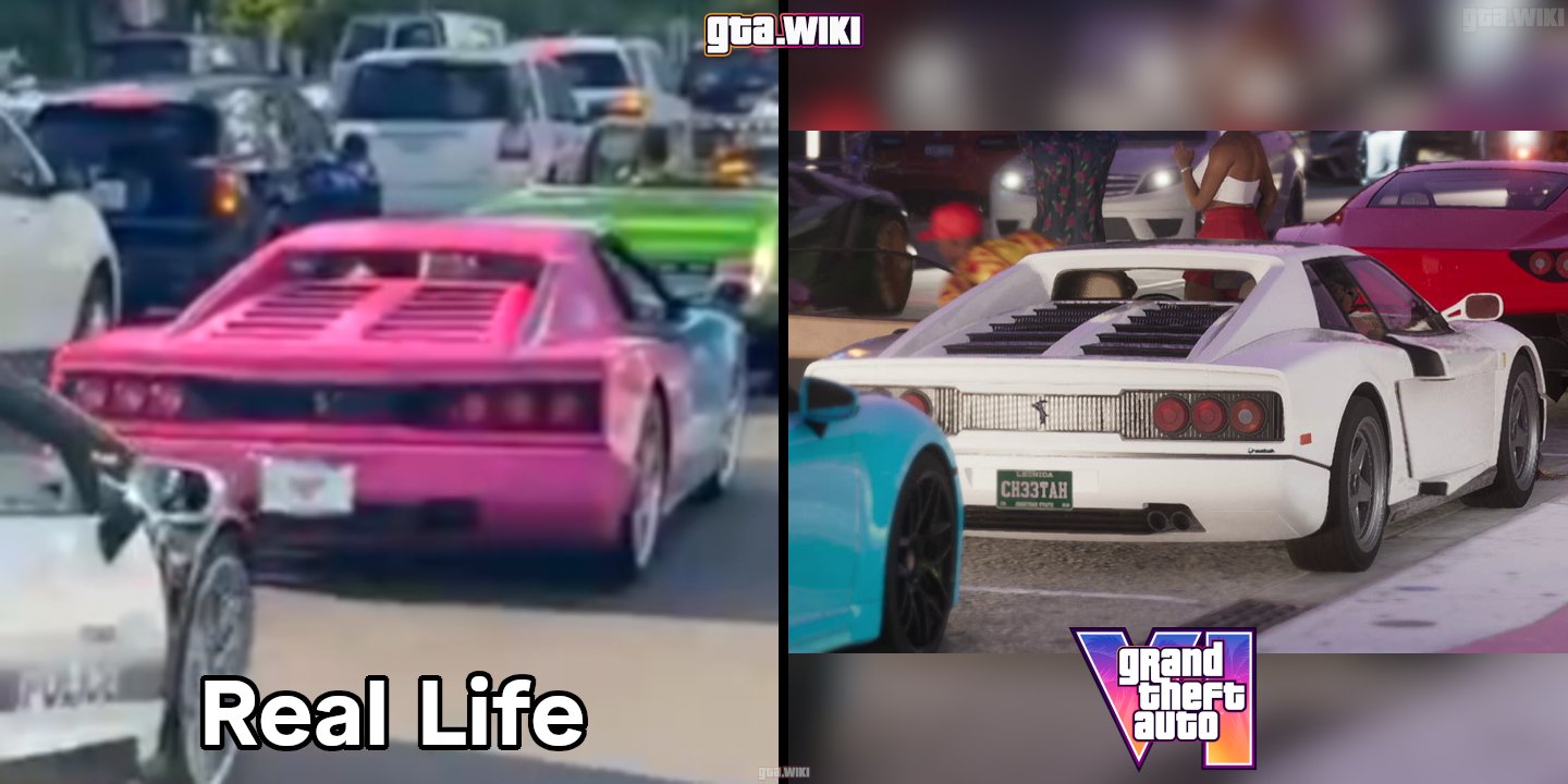 تماشا کنید: تبلیغ دیوانهوار GTA 6 در خیابانهای میامی با سوپرکارها | گیمفا