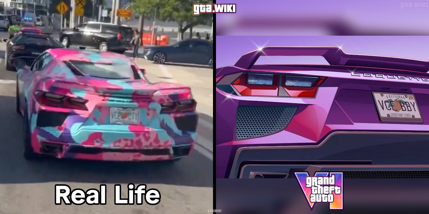 تماشا کنید: تبلیغ دیوانهوار GTA 6 در خیابانهای میامی با سوپرکارها | گیمفا