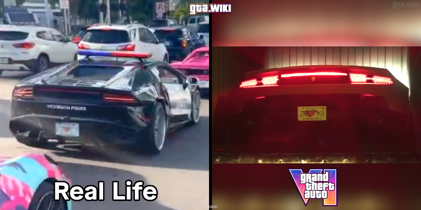 تماشا کنید: تبلیغ دیوانهوار GTA 6 در خیابانهای میامی با سوپرکارها | گیمفا
