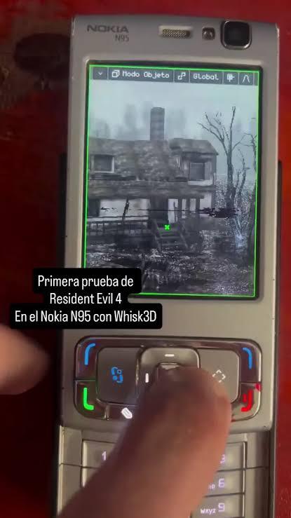 یک توسعه‌دهنده بخشی از Resident Evil 4 را روی گوشی نوکیا N95 اجرا کرد | موبوگیم