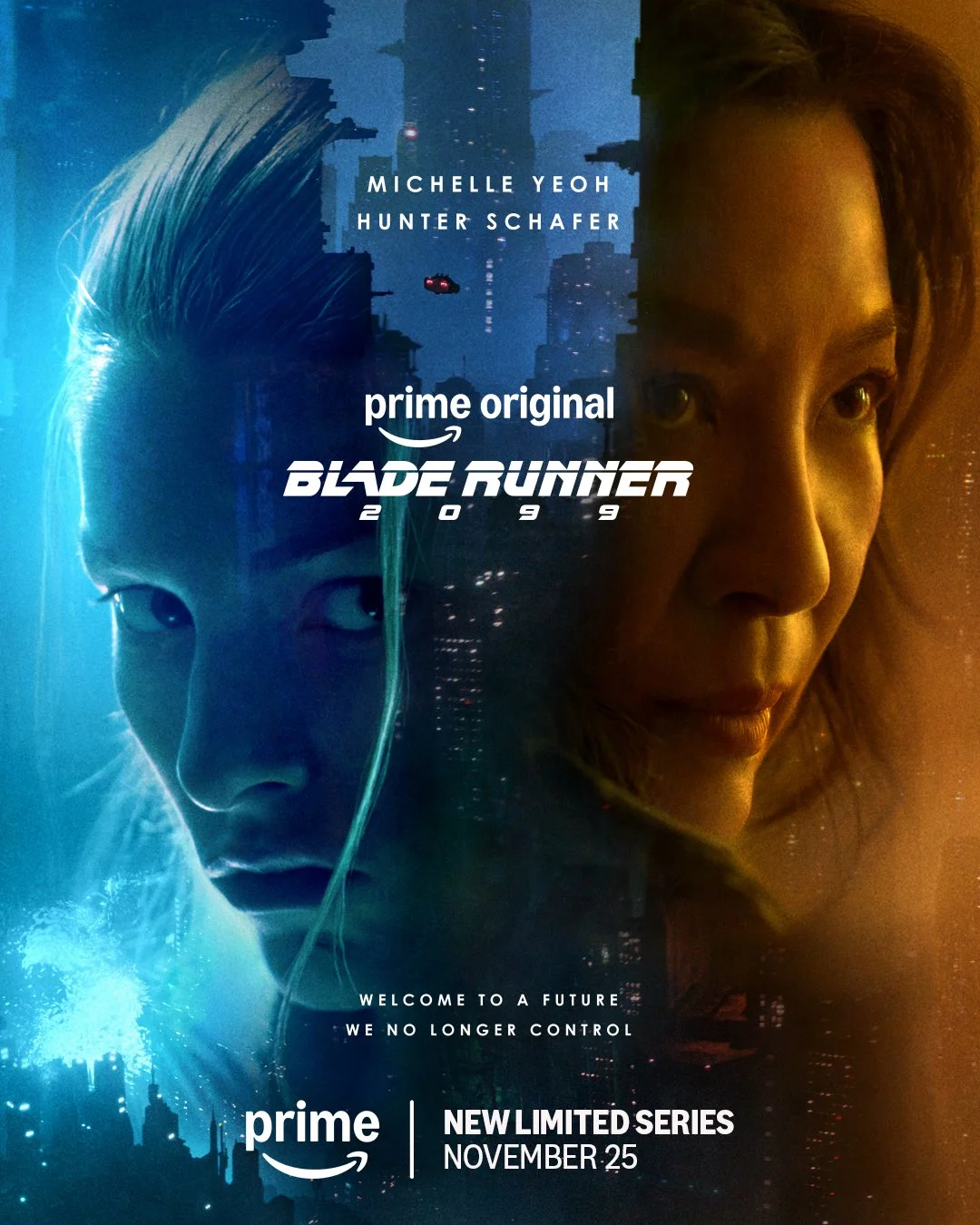 Photo 2026 10 10 21 22 02 result اولین پوستر سریال Blade Runner 2099 با بازی میشل یئو و هانتر شیفر منتشر شد | موبوگیم