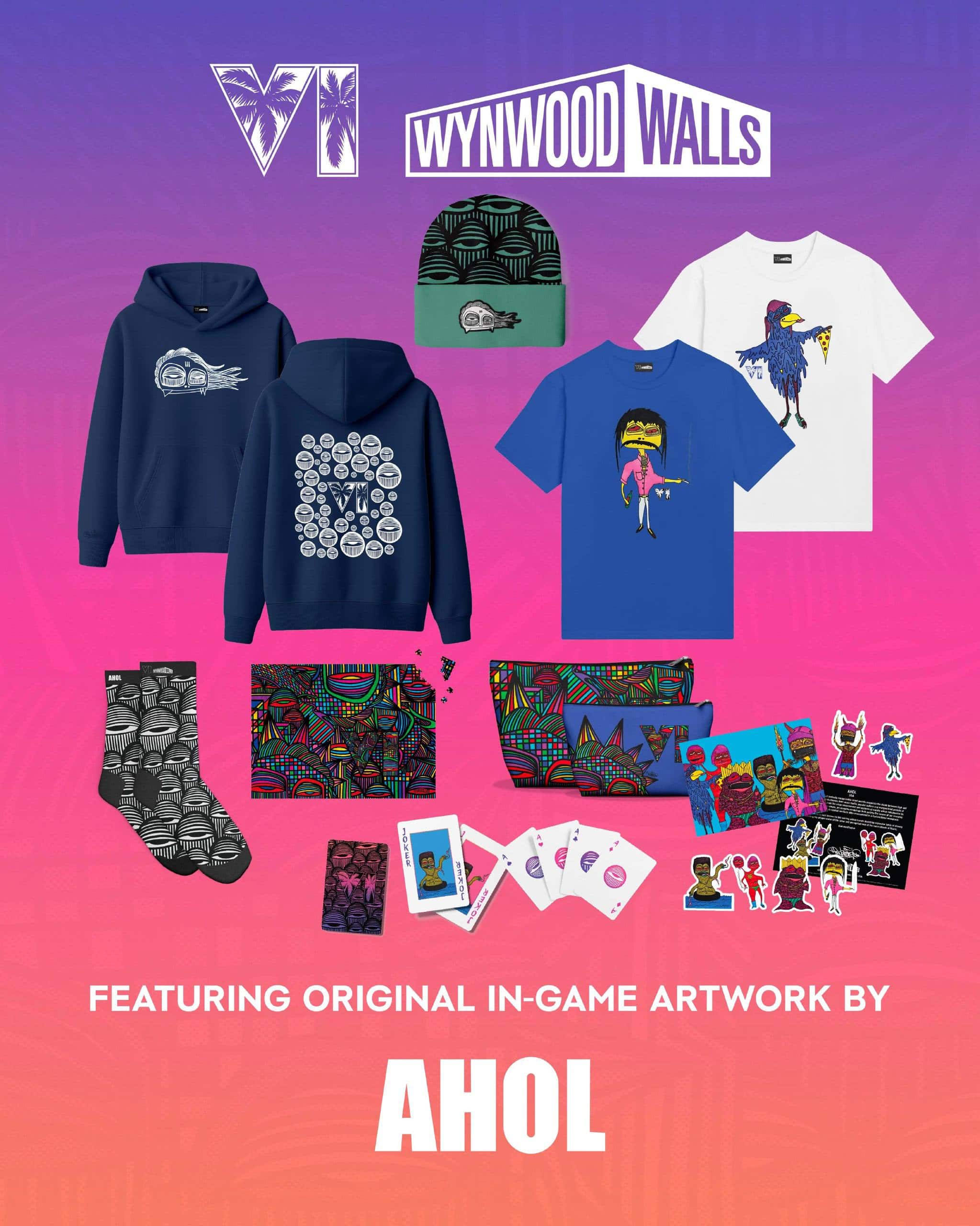 همکاری GTA 6 با موزه هنری Wynwood Walls شهر میامی؛ نگاهی به محصولات جدید با طرح وایس سیتی | گیمفا