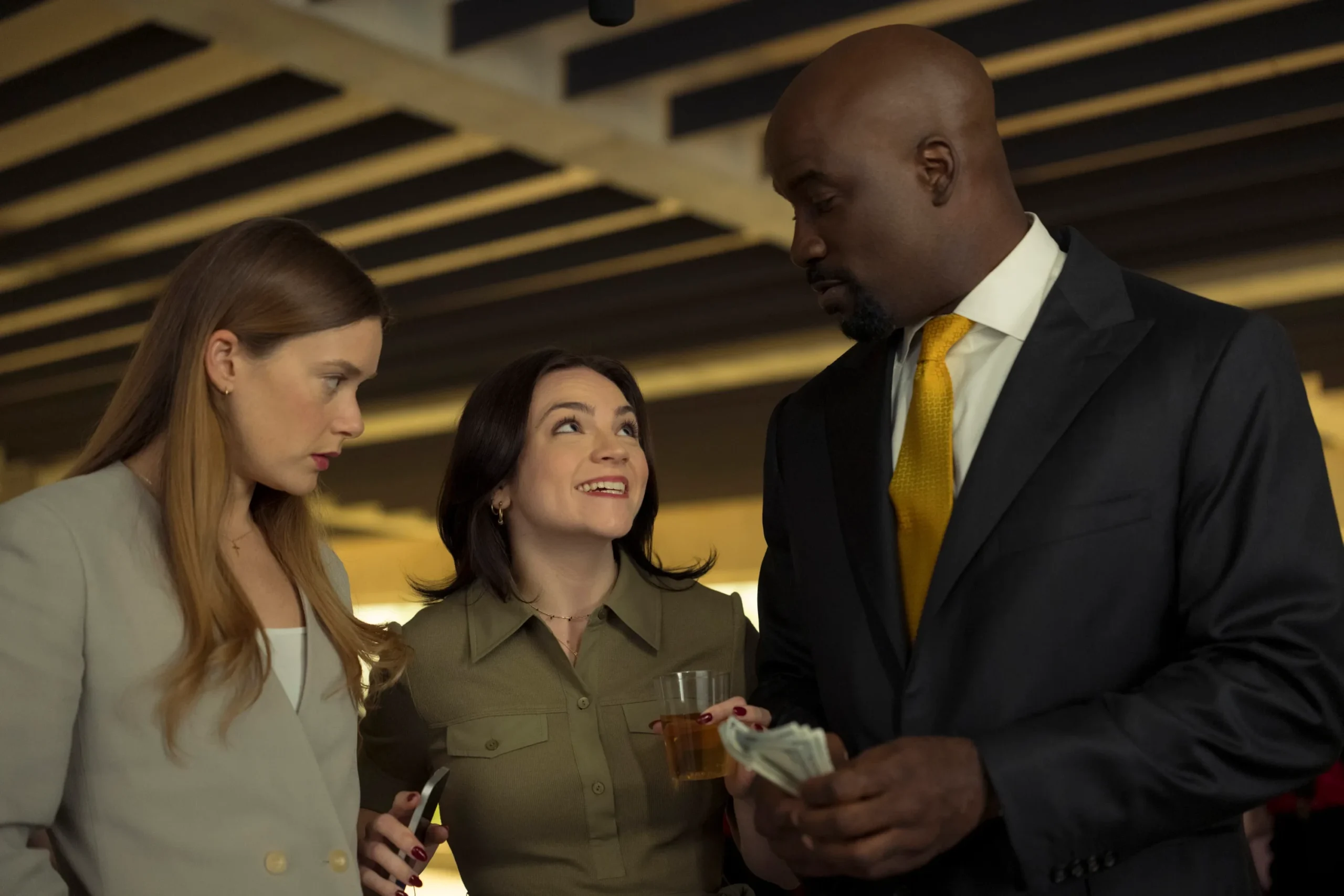 Rachel keller ella stiller mike colter cupertino 07 07 سریال Cupertino