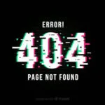 ERROR! 404